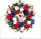 4th of July Wreath Patriotic Wreath Independence Day Wreath Front Door